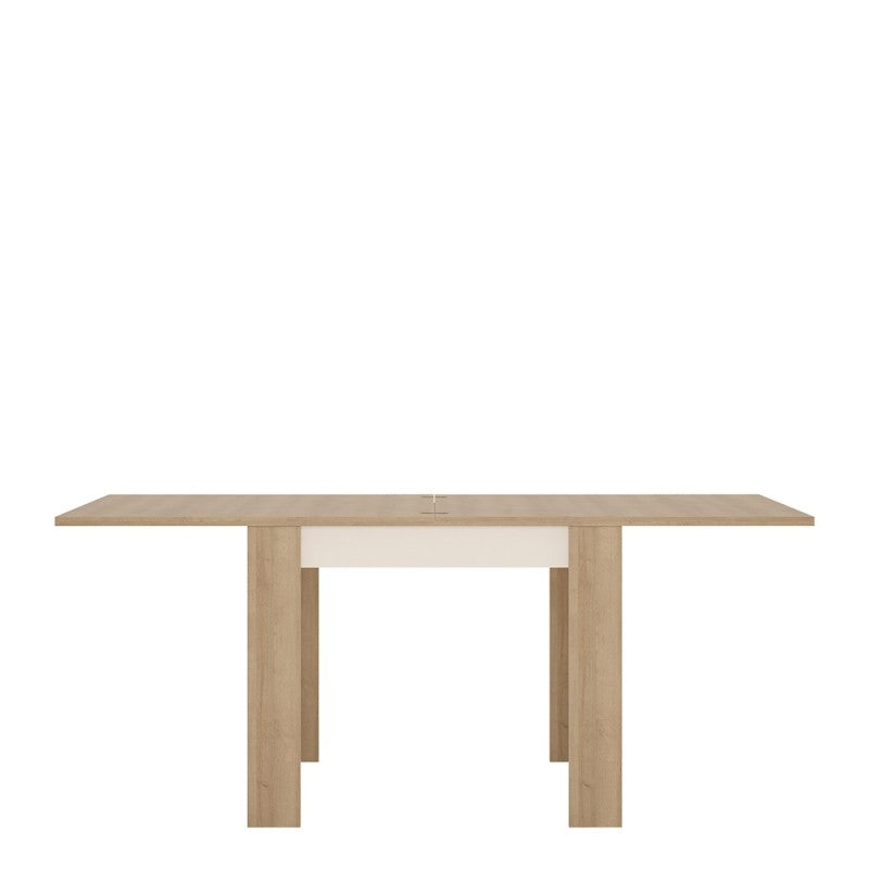 Axton Woodlawn Small Extending Dining table 90/180cm + 6 Milan High Back Chair Dark Brown