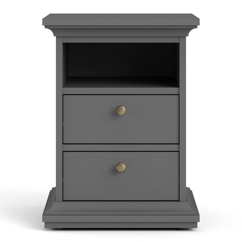 Axton Westchester 4 Door Wardrobe With Mirror Doors in Stirling Oak With Matt Black Fronts