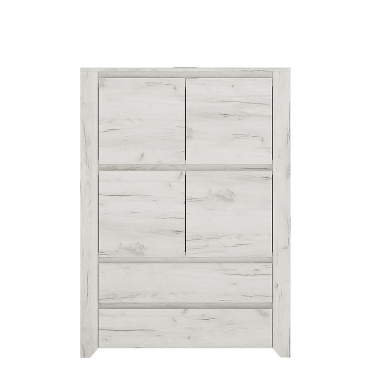 Axton Baychester 4 Door 2 Drawer Cupboard