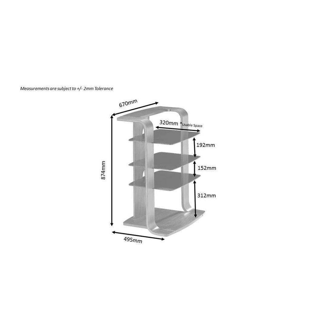 Jual Furnishings Florence Walnut Entertainment Unit