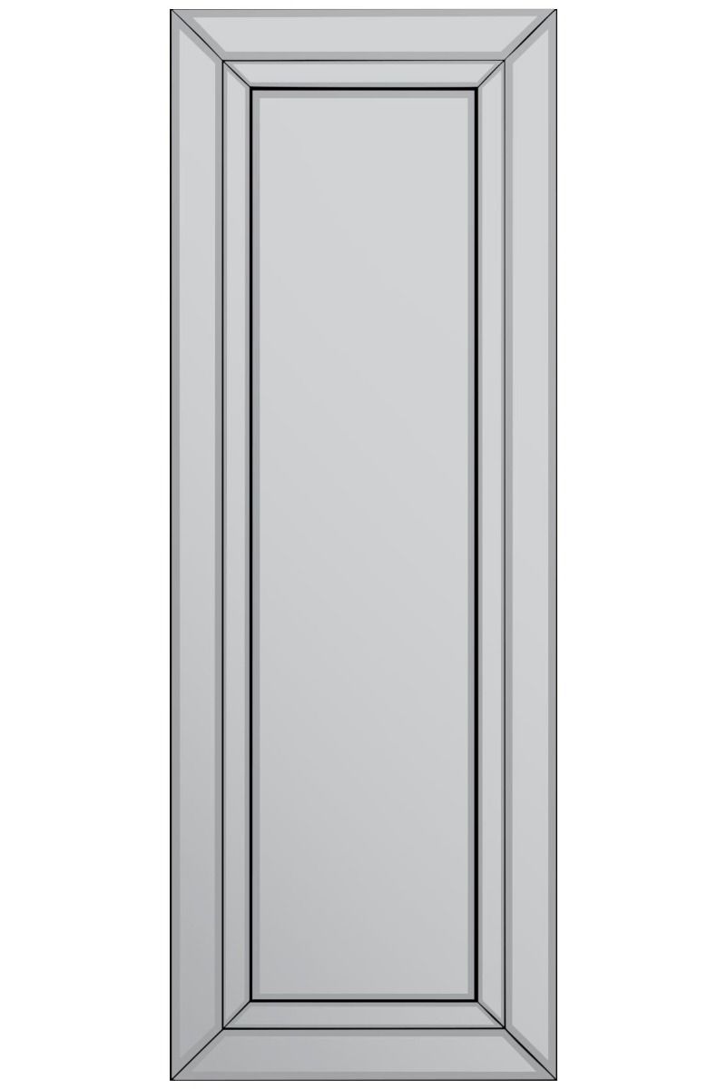 Carrington Double Bevel Large Modern Venetian Cheval Free Standing Mirror 5Ft X 1Ft3 (150 X 40cm)